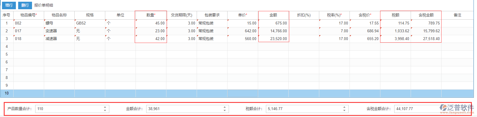 銷(xiāo)售報(bào)價(jià)表尾項(xiàng)