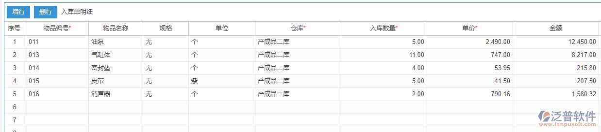 其他入庫(kù)明細(xì)效果圖