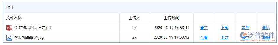獎懲管理附件