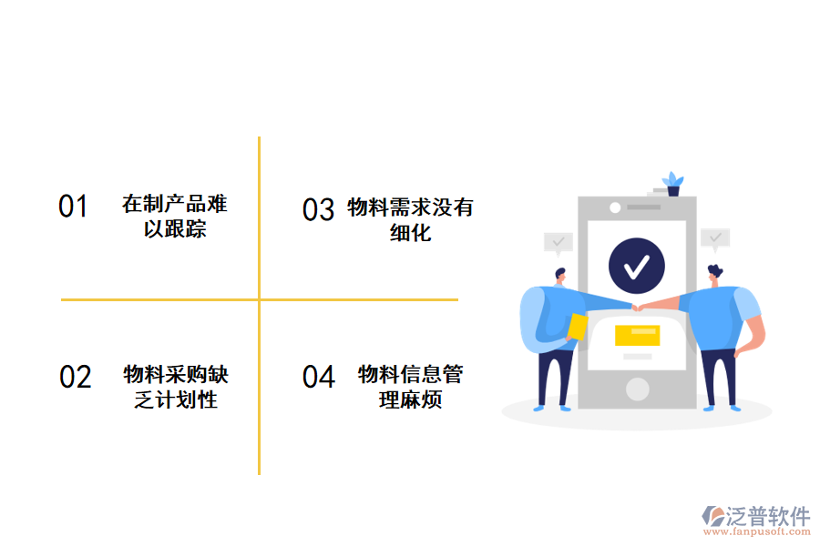 化工企業(yè)生產(chǎn)物料跟進存在的問題