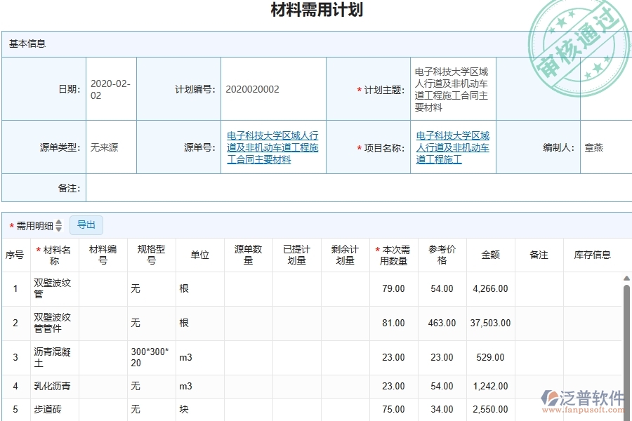 泛普軟件-機(jī)電工程企業(yè)材料詢價(jià)對(duì)比表的技術(shù)優(yōu)勢(shì)
