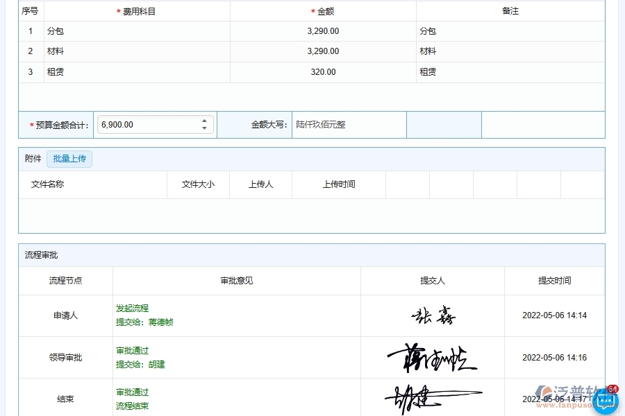 泛普軟件-弱電工程管理系統(tǒng)中直接成本預(yù)算實績對比管理的競爭優(yōu)勢
