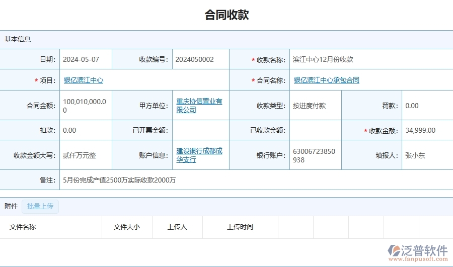 四、泛普軟件-幕墻工程企業(yè)項(xiàng)目利潤(rùn)表(按收付款取數(shù))的框架設(shè)計(jì)思路