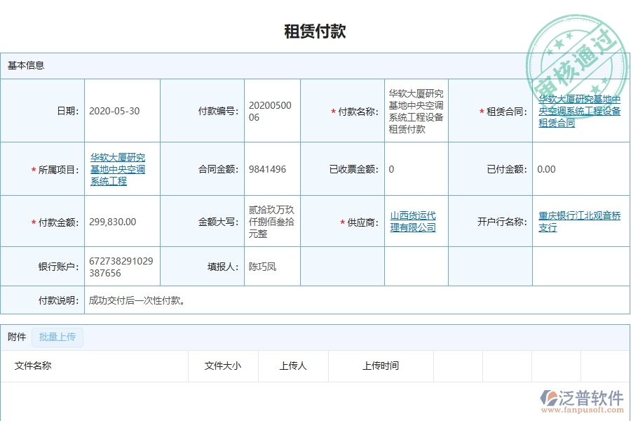 四、泛普軟件-幕墻工程企業(yè)管理系統(tǒng)中租賃付款列表的優(yōu)點(diǎn)與缺點(diǎn)