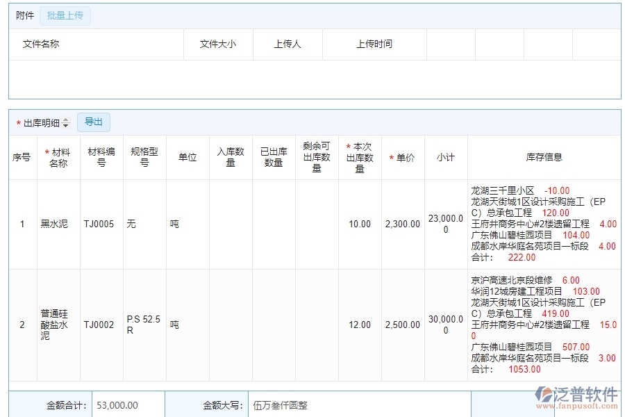 幕墻工程企業(yè)上了系統(tǒng)之后,給材料出庫明細查詢帶來了哪些好處
