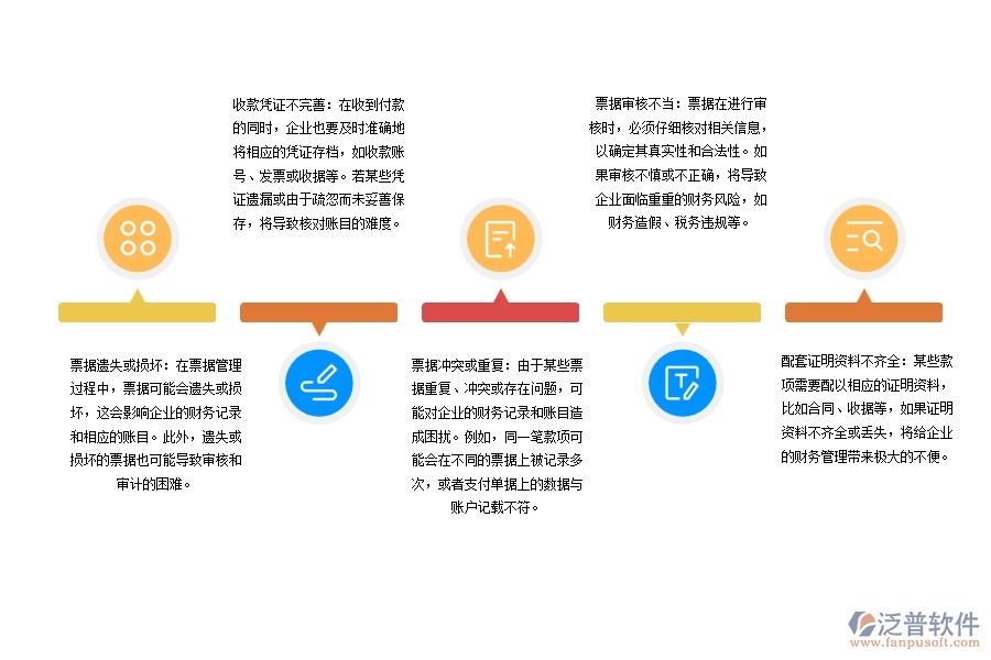 路橋工程企業(yè)收款票據(jù)管理過程中存在的問題有哪些
