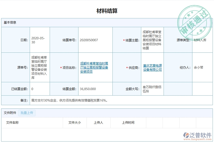 泛普軟件-弱電工程企業(yè)管理系統(tǒng)的項(xiàng)目利潤(rùn)表為工程企業(yè)帶來六大管理革新
