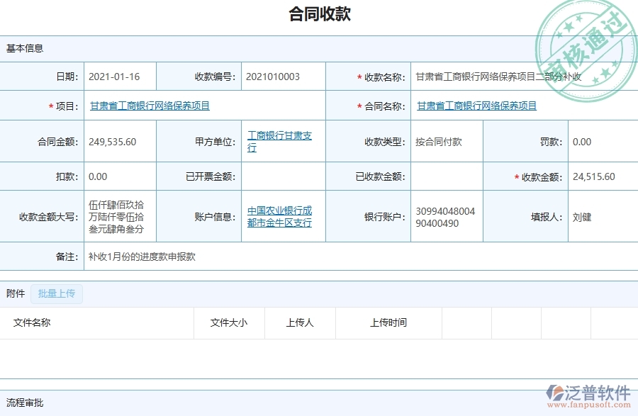 二、泛普軟件-弱電工程項(xiàng)目管理系統(tǒng)在收款管理中的作用