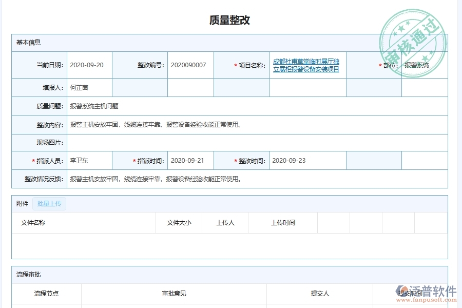 泛普軟件-弱電工程企業(yè)安全質(zhì)量整改管理系統(tǒng)的框架設(shè)計思路