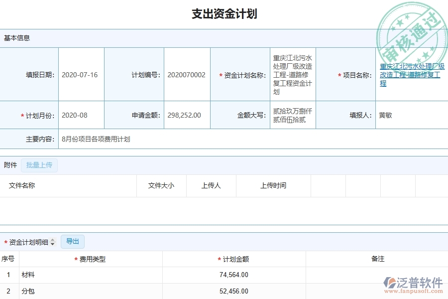 泛普軟件-弱電工程企業(yè)管理系統(tǒng)有效提升企業(yè)資金計劃的措施