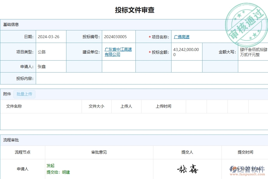 三、泛普軟件-公路工程管理系統(tǒng)中投標(biāo)文件審查列表的幾個(gè)優(yōu)勢是什么