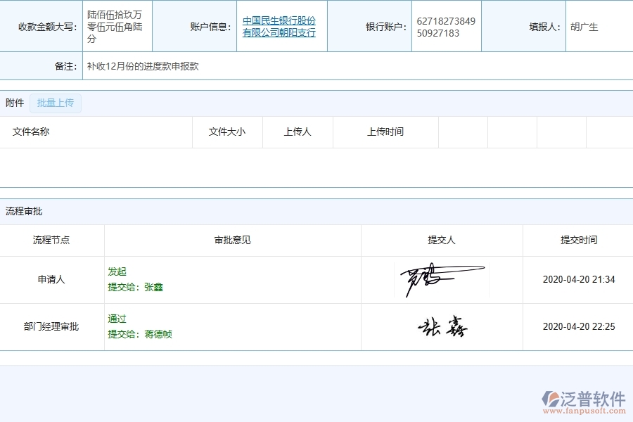 泛普軟件-公路工程企業(yè)管理系統(tǒng)中項目合同清單統(tǒng)計表的核心功能