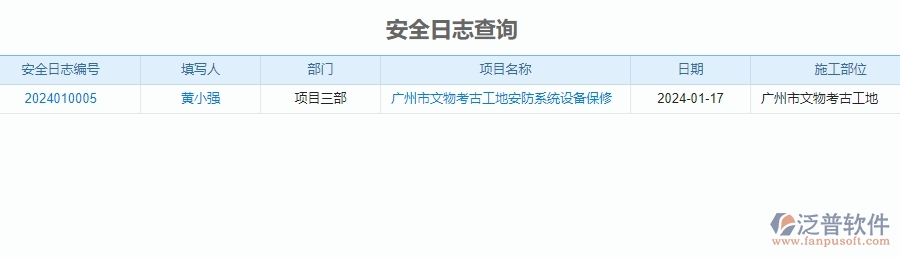 四、泛普軟件-安防工程管理系統(tǒng)中安全報(bào)表管理的注意事項(xiàng)