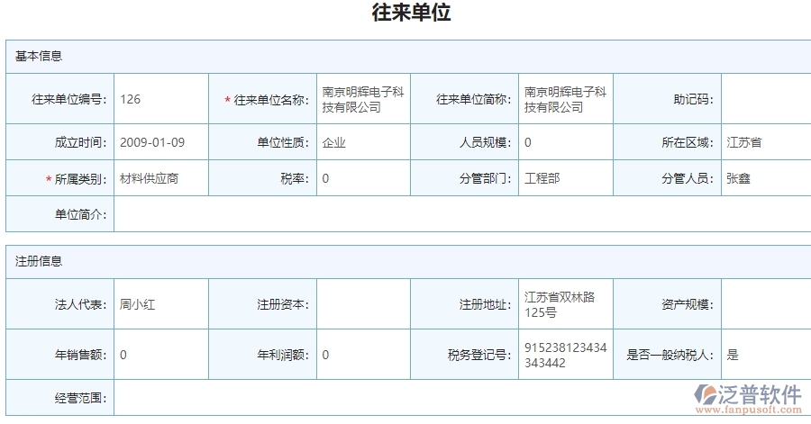 二、泛普軟件-安防工程系統(tǒng)對(duì)企業(yè)供應(yīng)商報(bào)表管理的作用