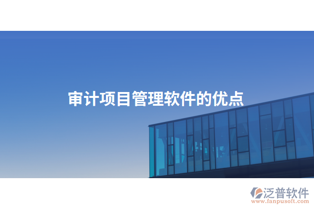 審計項目管理軟件的優(yōu)點(diǎn)