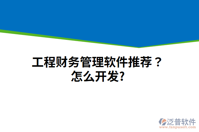 工程財務管理軟件推薦？怎么開發(fā)？