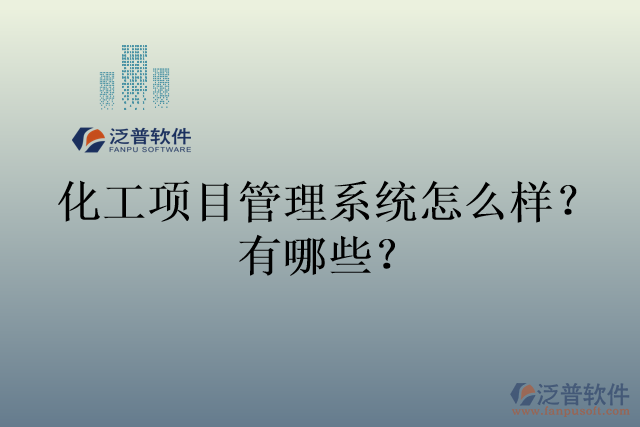 化工項目管理系統(tǒng)怎么樣？有哪些？