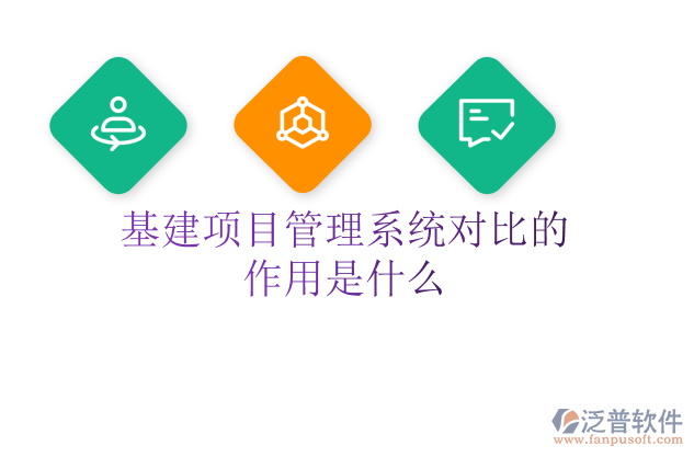 基建項(xiàng)目管理系統(tǒng)對比的作用是什么
