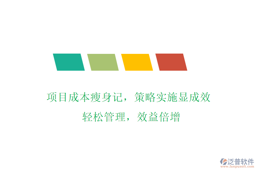 項目成本瘦身記，策略實施顯成效! 輕松管理，效益倍增