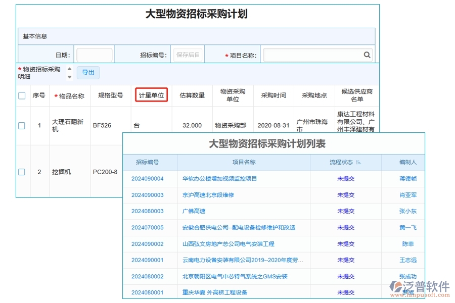 揭秘工程招標項目信息管理系統(tǒng)：打造精準高效的物資招標采購計劃，計算單位編制依據(jù)全解析