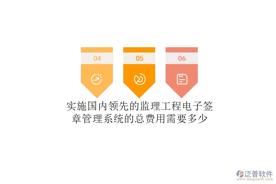實施國內(nèi)領先的監(jiān)理工程電子簽章管理系統(tǒng)的總費用需要多少？