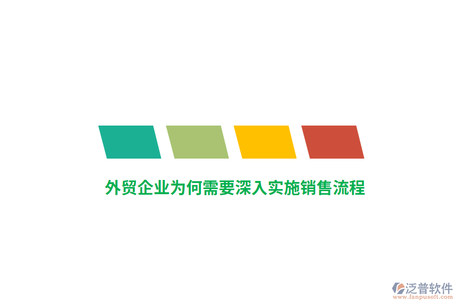 外貿企業(yè)為何需要深入實施銷售流程？