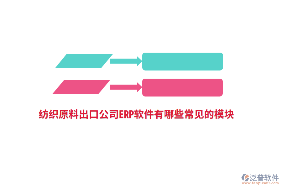 紡織原料出口公司<a href=http://www.theonlineadagency.com/fanpuerp/ target=_blank class=infotextkey>ERP軟件</a>有哪些常見的模塊?