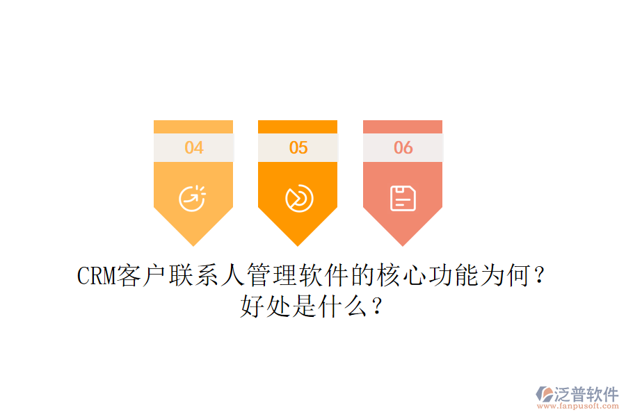 CRM客戶聯(lián)系人管理軟件的核心功能為何？好處是什么？