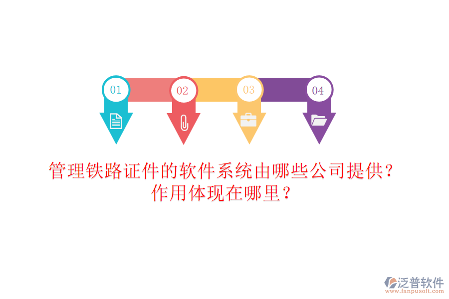 管理鐵路證件的軟件系統(tǒng)由哪些公司提供？作用體現(xiàn)在哪里？
