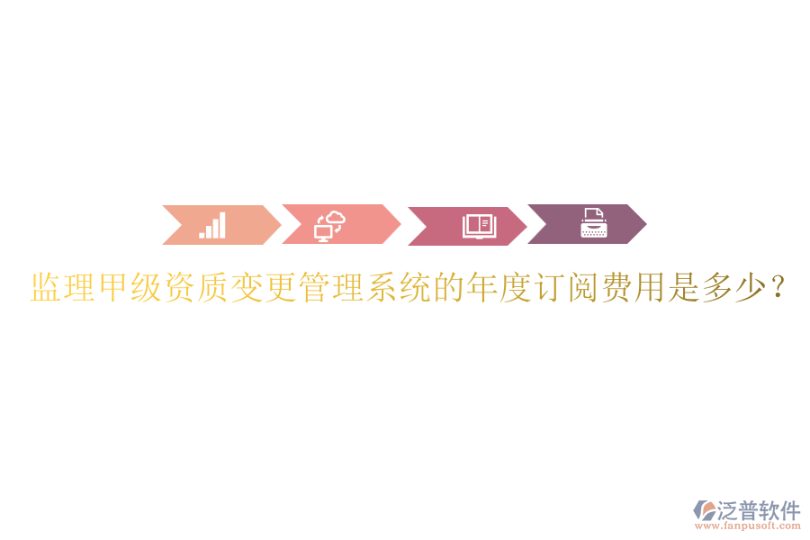 監(jiān)理甲級資質(zhì)變更管理系統(tǒng)的年度訂閱費用是多少？
