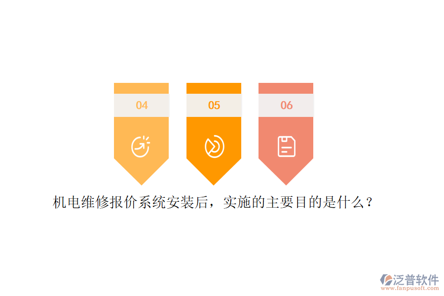 機(jī)電維修報(bào)價(jià)系統(tǒng)安裝后，實(shí)施的主要目的是什么？