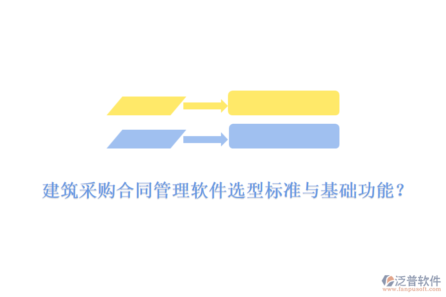 建筑采購合同管理軟件選型標準與基礎功能？
