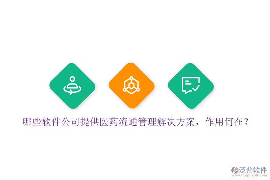 哪些軟件公司提供醫(yī)藥流通管理解決方案，作用何在？