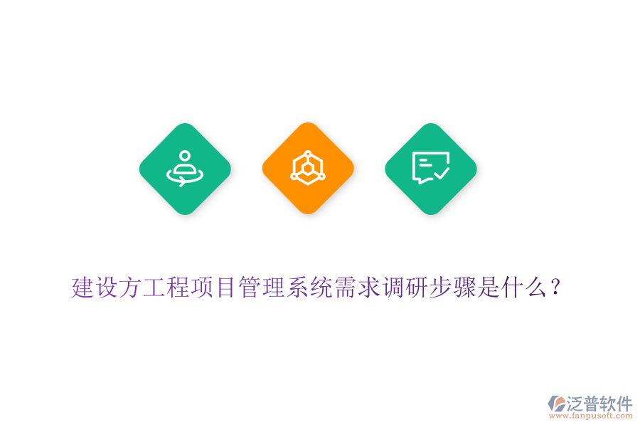 建設(shè)方工程項目管理系統(tǒng)需求調(diào)研步驟是什么？