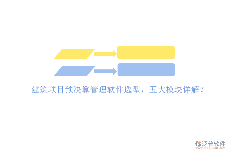 建筑項目預決算管理軟件選型，五大模塊詳解?
