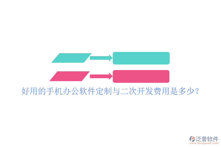  好用的手機辦公軟件定制與二次開發(fā)費用是多少？