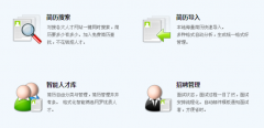 招聘管理系統一般包括那些模塊？